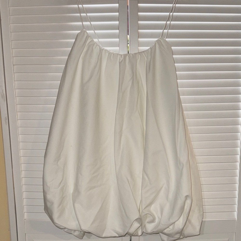 SHEIN White Spaghetti Strap Dress